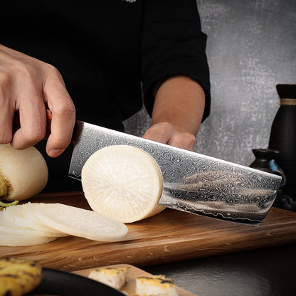 7 inch Nakiri Knife – Effortless Vegetable Mastery
