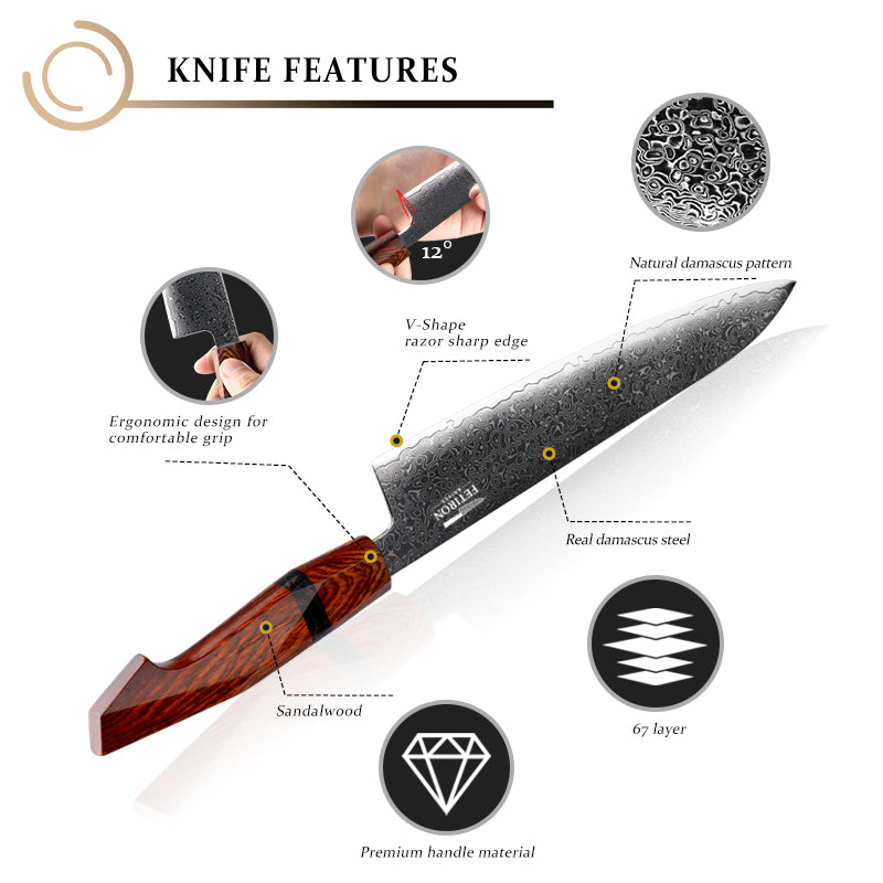 Full 6-piece knife set